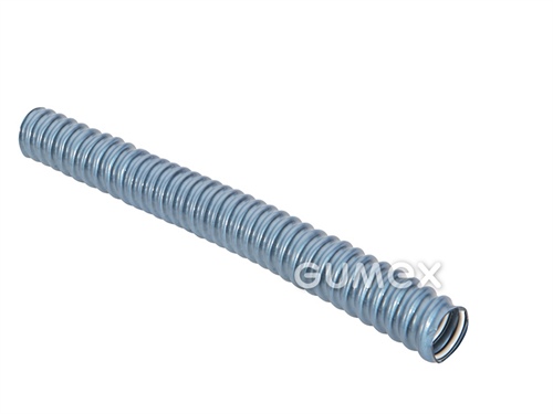 Chránička na káblové rozvody plastová WELLFLEX PUR 118, 7/10mm, IP68, PUR (éterová báza), oceľová špirála, -40°C/+90°C, modrá